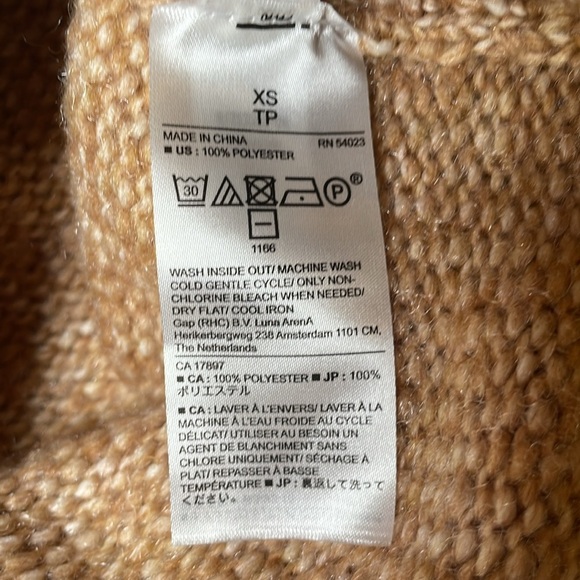 Banana Republic camel turtleneck sweater XS - Picture 5 of 5